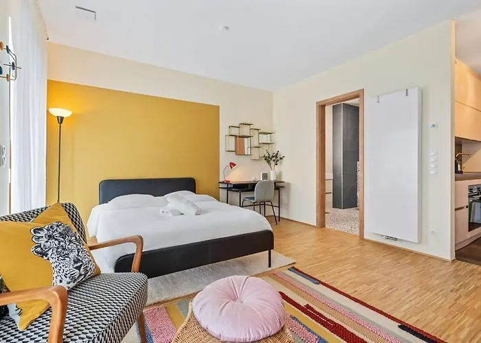 Modern With Parking In Apartment *